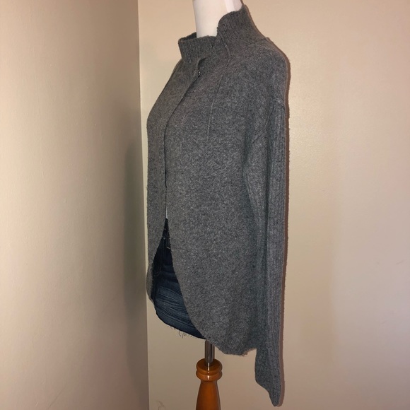 Free People Alpaca/Wool Blend Mock Neck Sweater-M - Picture 11 of 16